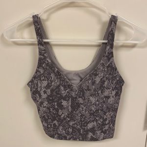 Size 2 purple/grey Lululemon Align Top